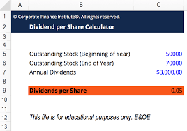 stock dividend calculator